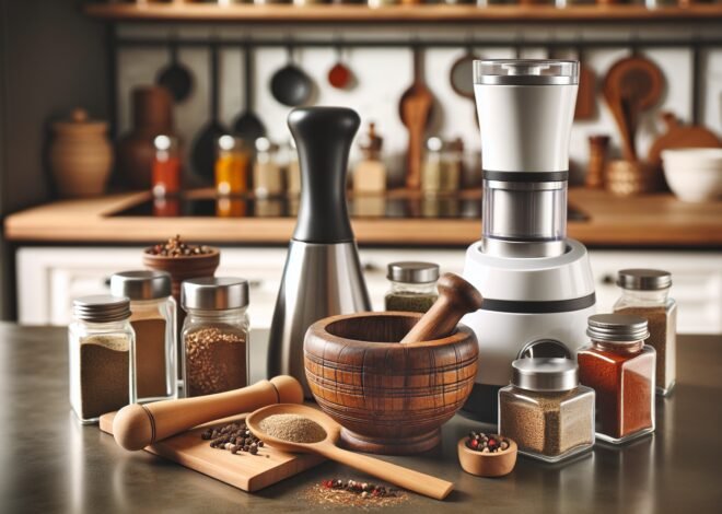 Best Tools for Seasoning: Spice Grinders, Mortar, and Pestle