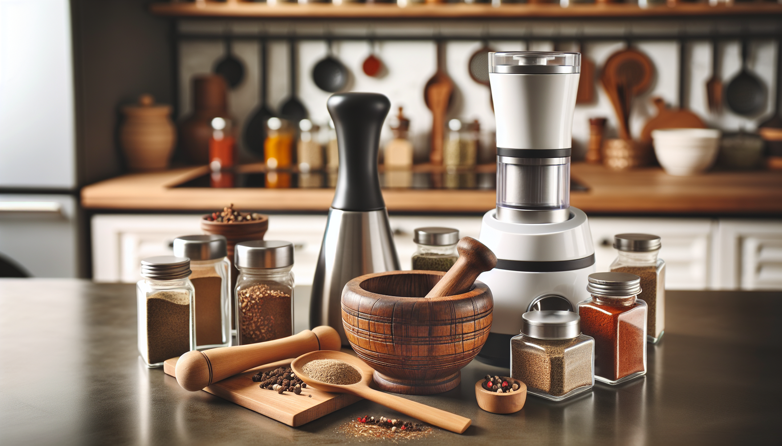 Best Tools for Seasoning: Spice Grinders, Mortar, and Pestle