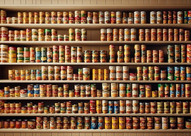 How to Store Canned Goods Safely and Efficiently