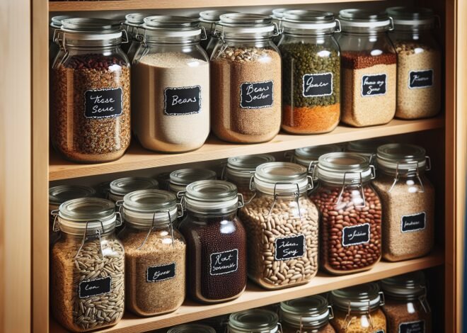 Best Ways to Store Grains and Beans for Long-Term Use