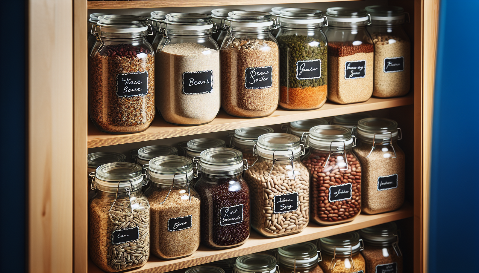 Best Ways to Store Grains and Beans for Long-Term Use