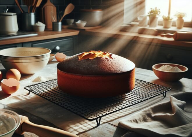 How to Prevent a Cake from Sinking in the Middle