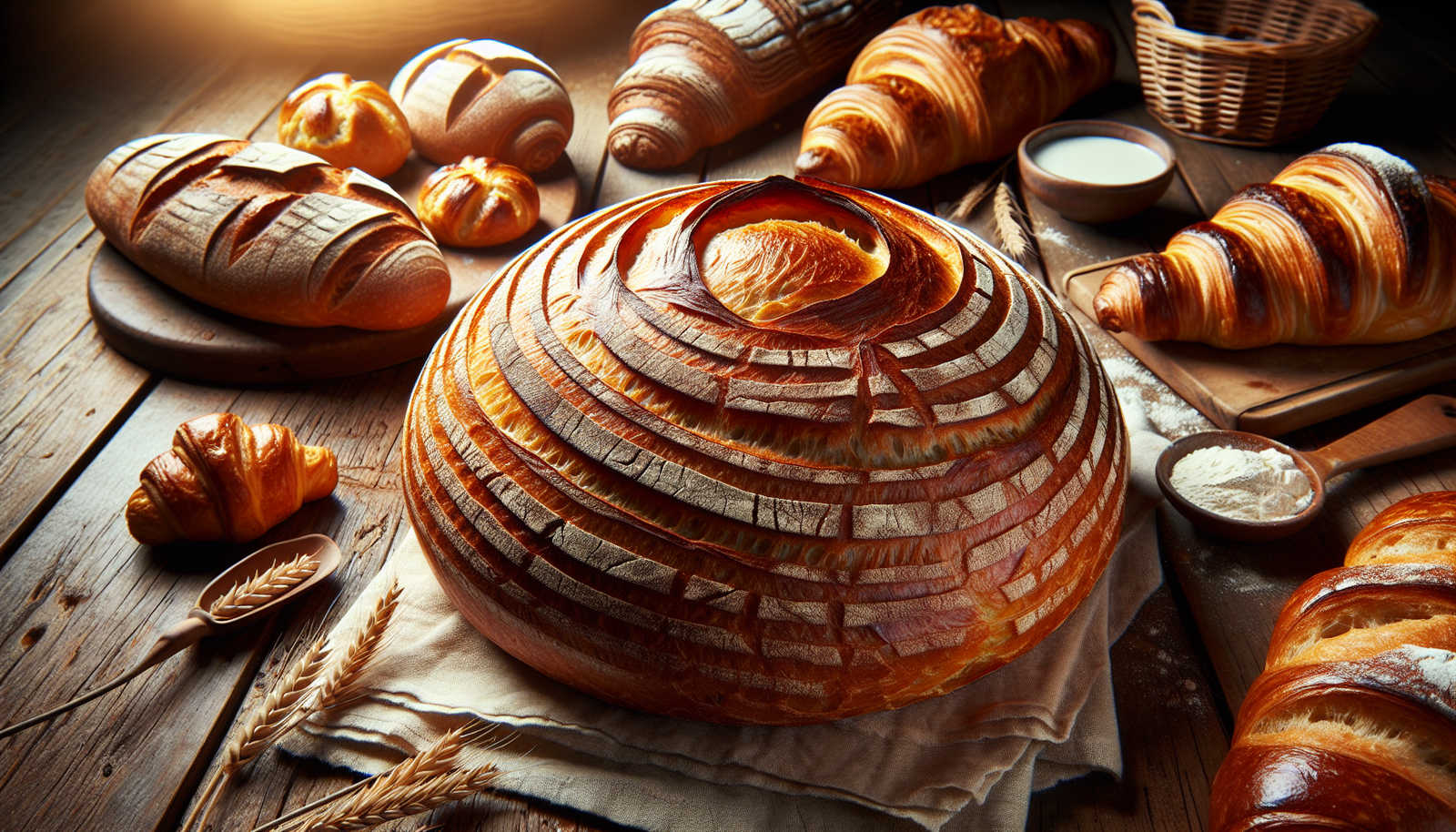 How to Achieve a Perfect Golden Crust on Bread and Pastries