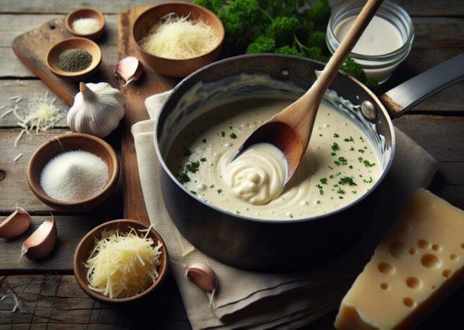 How to Make a Rich and Creamy Alfredo Sauce