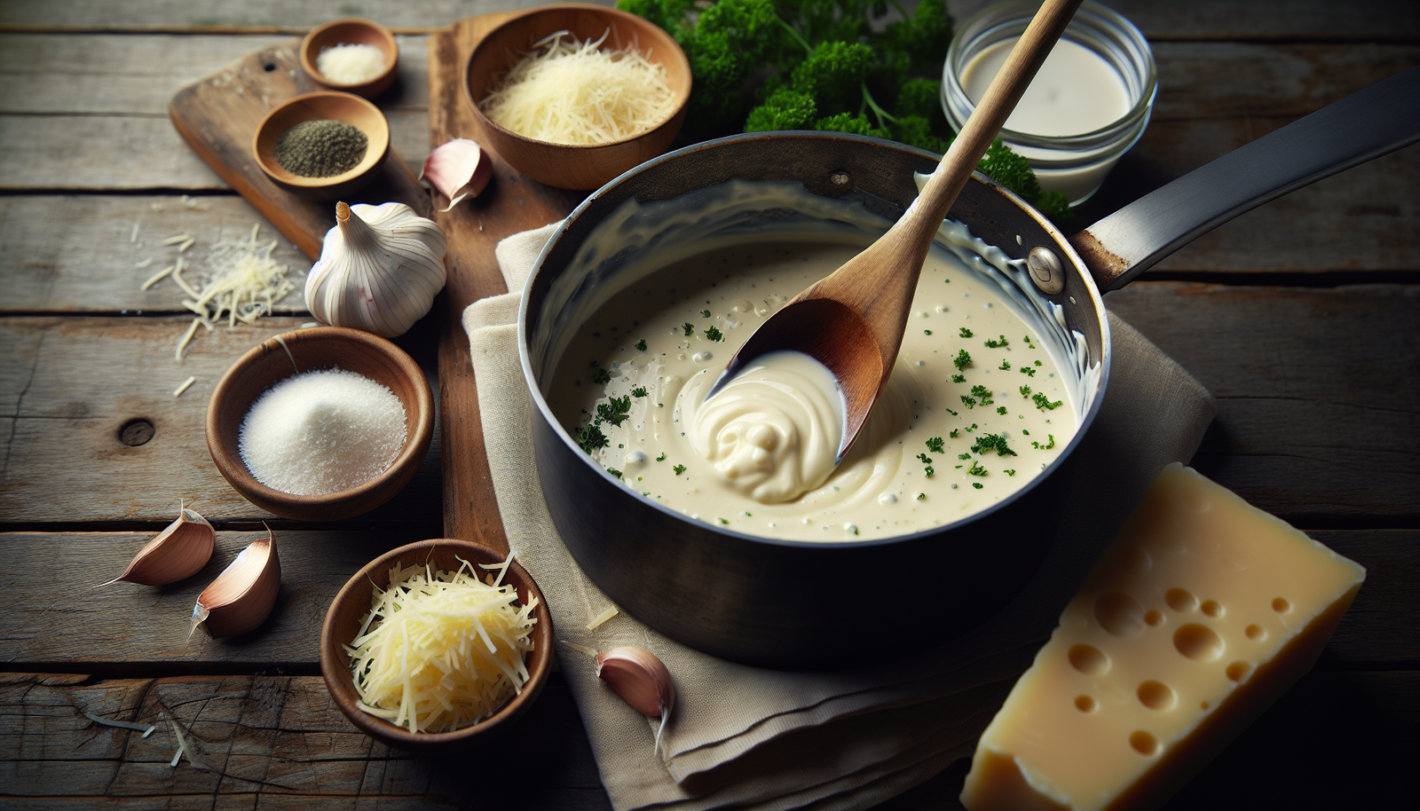 How to Make a Rich and Creamy Alfredo Sauce