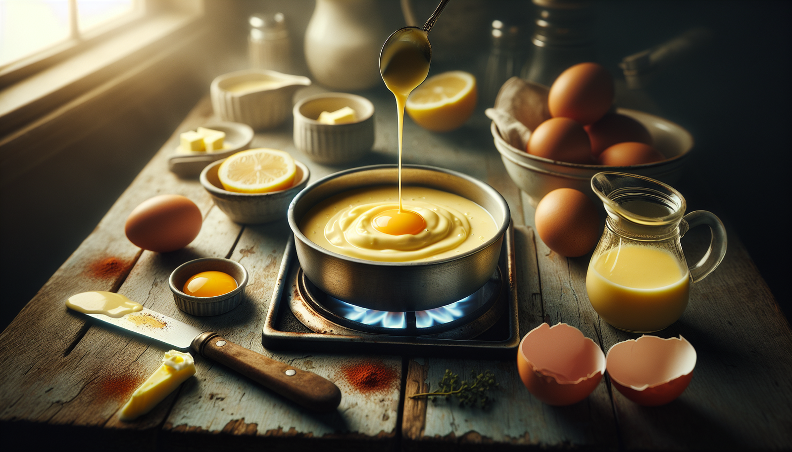How to Make a Basic Hollandaise Sauce for Breakfast