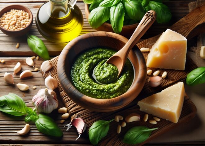 How to Make a Simple Pesto Sauce: Fresh and Delicious