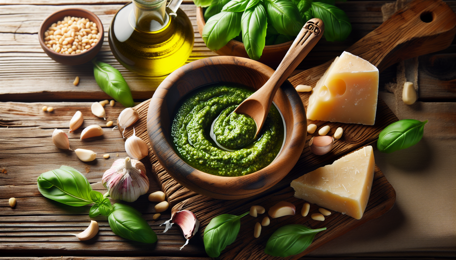 How to Make a Simple Pesto Sauce: Fresh and Delicious
