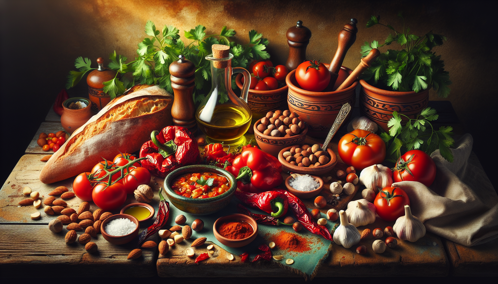 How to Make a Traditional Romesco Sauce