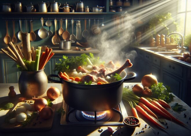 How to Make Chicken Stock for a Base in Many Recipes