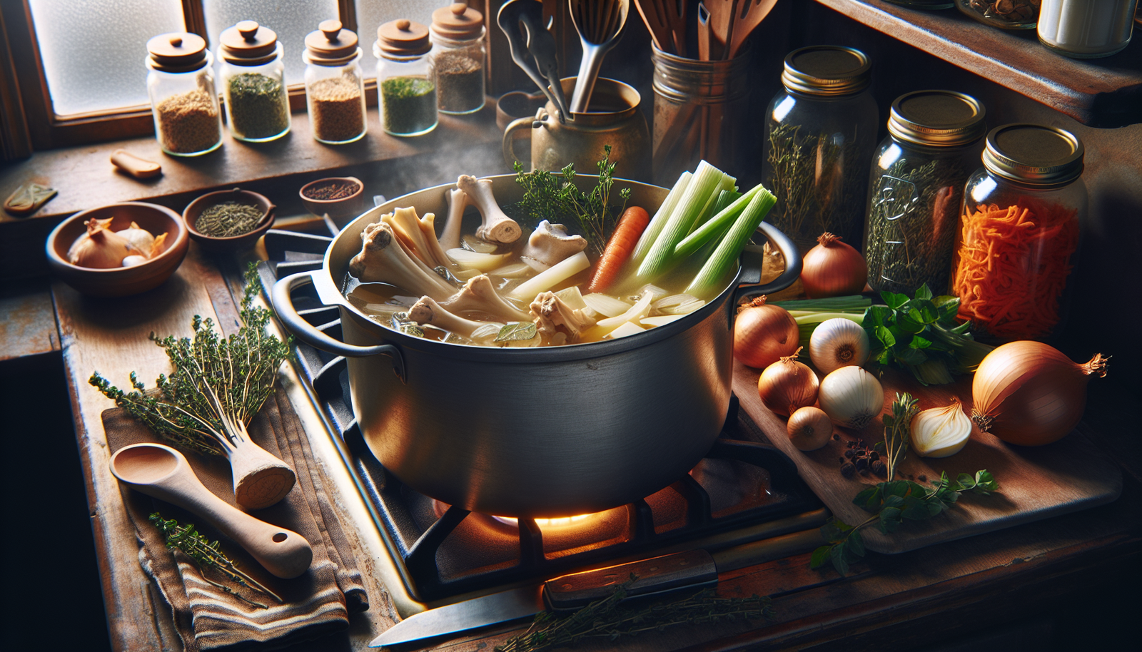 How to Use Leftover Bones and Scraps for Stock-Making