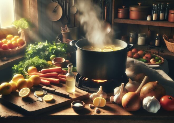 The Role of Acid (Vinegar, Lemon) in Stock-Making for Nutrient Extraction