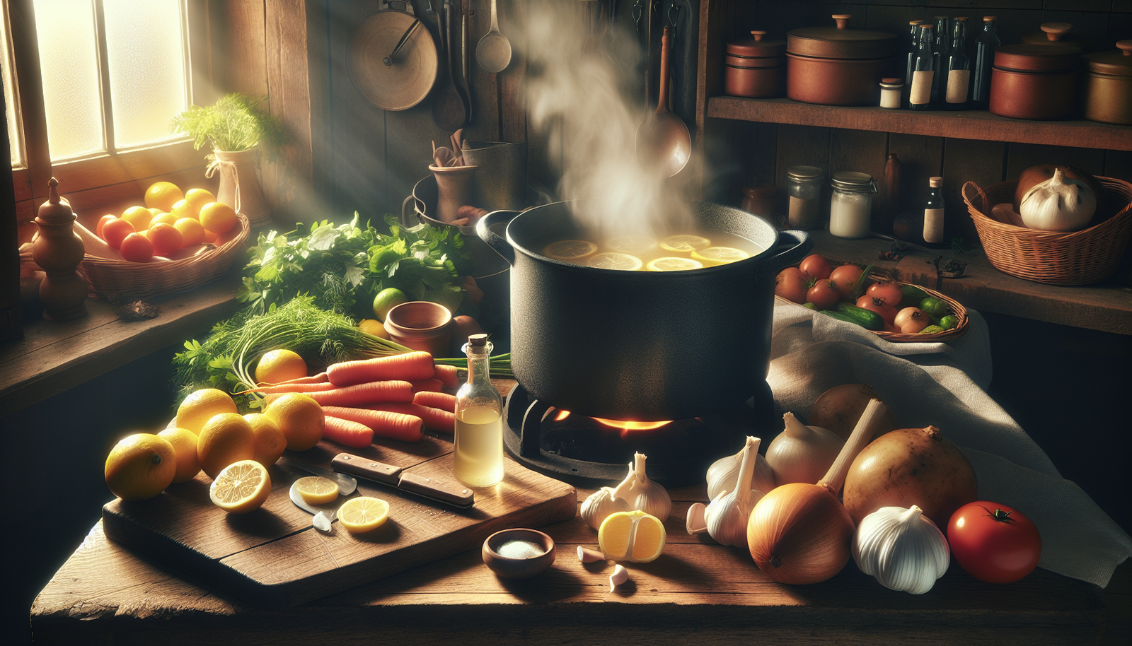 The Role of Acid (Vinegar, Lemon) in Stock-Making for Nutrient Extraction