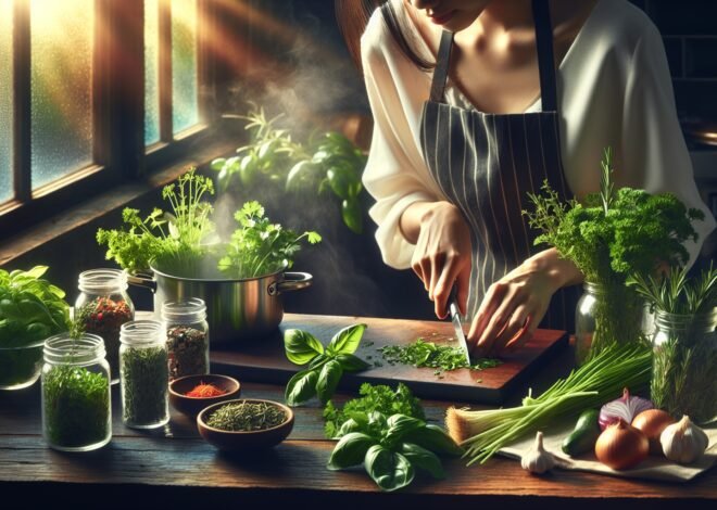 The Role of Fresh Herbs in Enhancing Flavor in Cooking