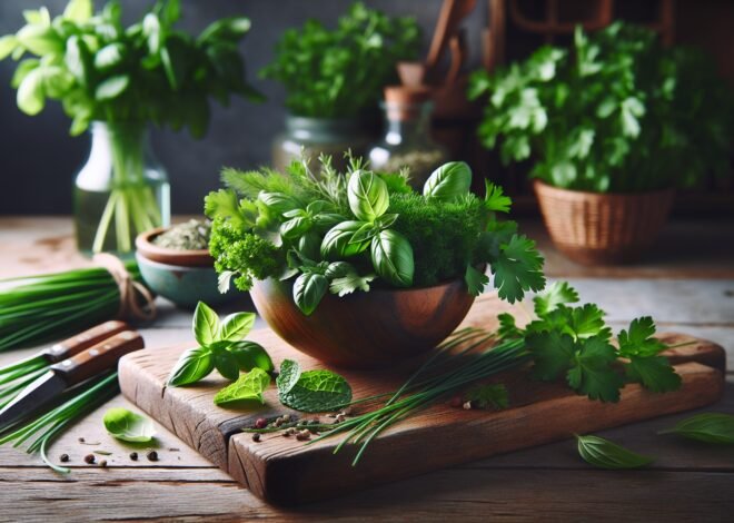 Best Fresh Herbs for Garnishing Dishes: A Visual Guide