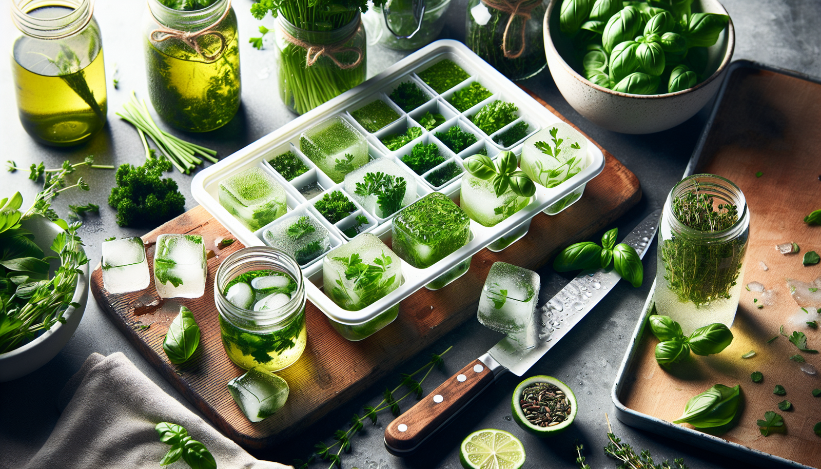 How to Freeze Fresh Herbs for Long-Term Storage