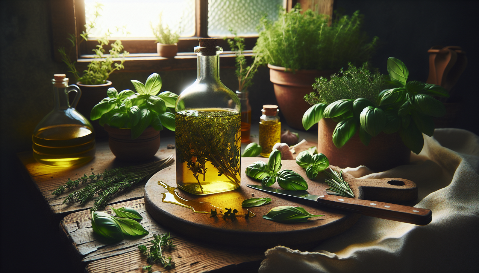 How to Make Fresh Herb-Infused Oils for Cooking and Drizzling
