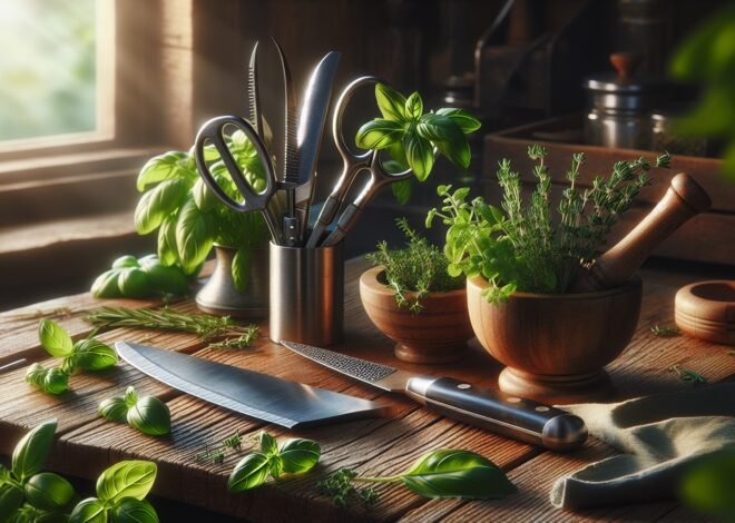 The Best Tools for Preparing Fresh Herbs: Knives, Shears, and More