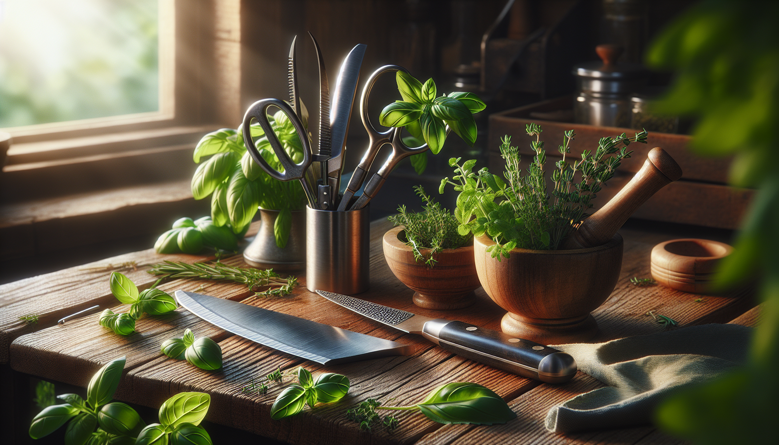 The Best Tools for Preparing Fresh Herbs: Knives, Shears, and More