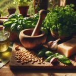 How to Make Fresh Pesto Using Basil and Other Herbs