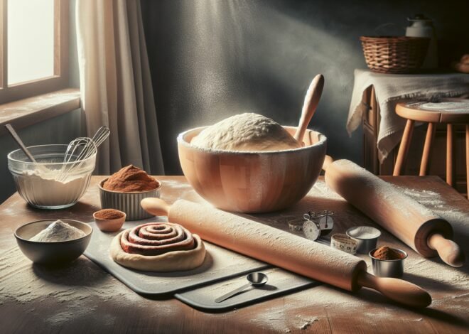 How to Make Dough for Homemade Cinnamon Rolls