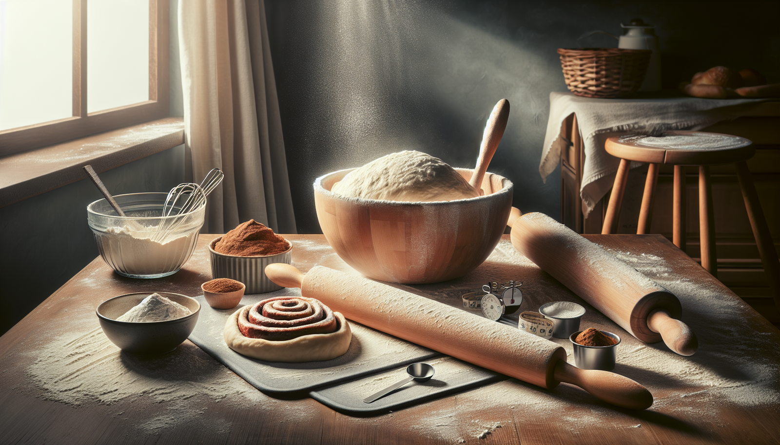 How to Make Dough for Homemade Cinnamon Rolls