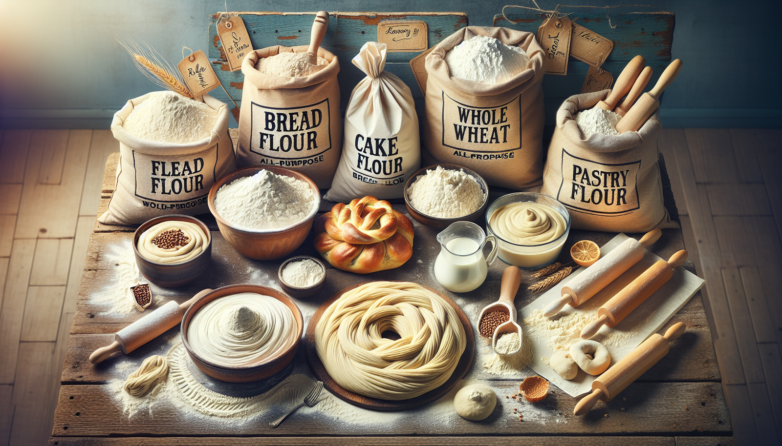 The Best Flour for Different Types of Dough