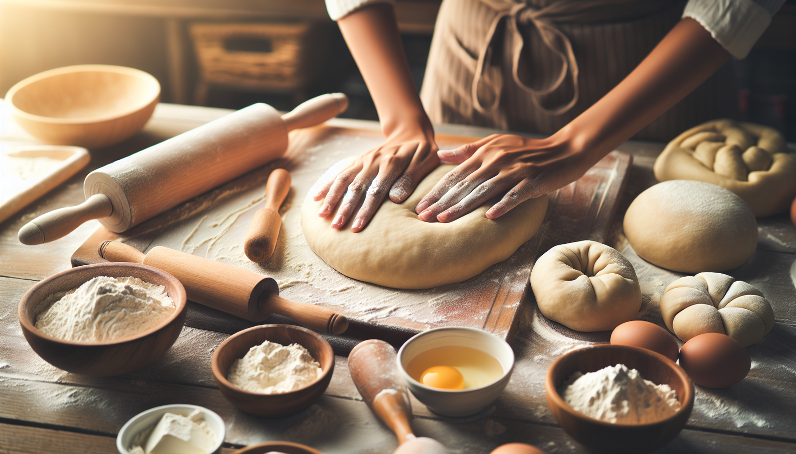 How to Shape and Roll Dough for Breads and Pastries