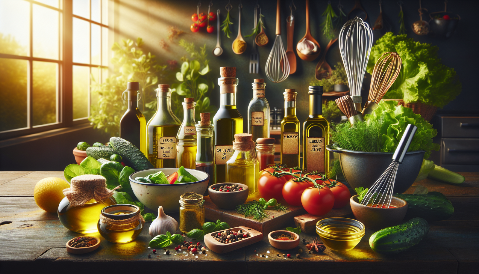 How to Make Homemade Salad Dressings for Extra Flavor