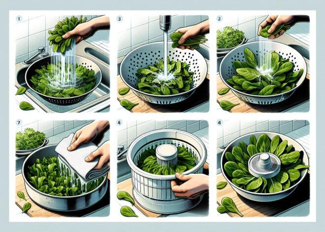 How to Wash and Dry Salad Greens to Keep Them Crisp