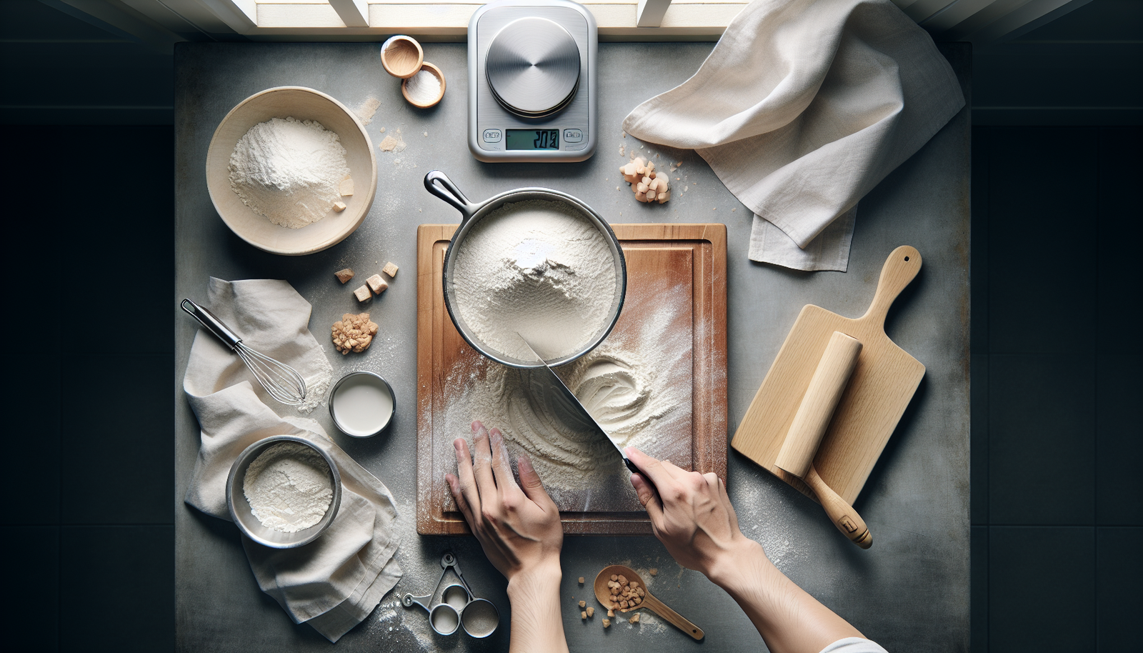 How to Measure Flour for Bread Dough to Get the Right Consistency