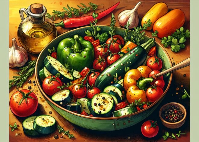How to Marinate Vegetables Quickly for Roasting or Grilling
