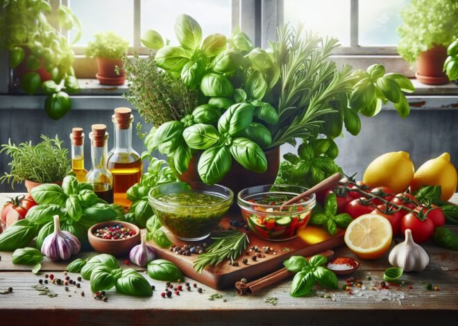 The Importance of Using Fresh Herbs in Quick Marinades