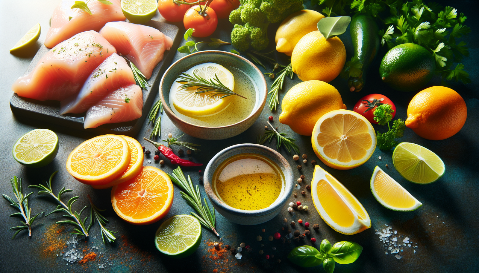 How to Make a Zesty Citrus Marinade for Poultry and Fish