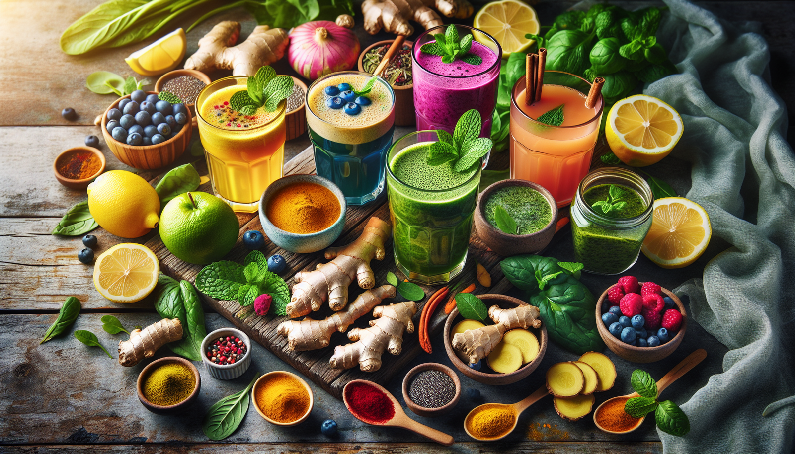 Best Anti-Inflammatory Drinks: Teas and Smoothies
