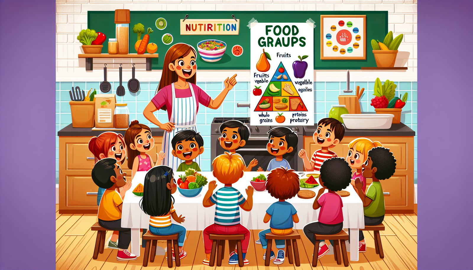 How to Teach Kids About a Balanced Diet