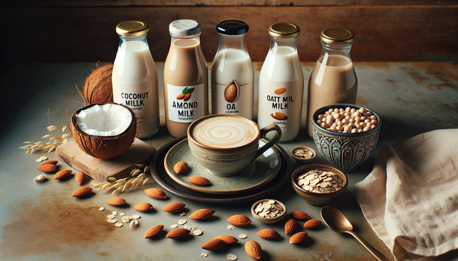 Best Dairy-Free Alternatives for Coffee Creamers